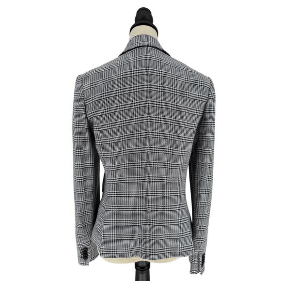 Veronica Beard Dickey Leo Schoolboy Blazer Navy Plaid Preppy Jacket Size 6 - Picture 11 of 14